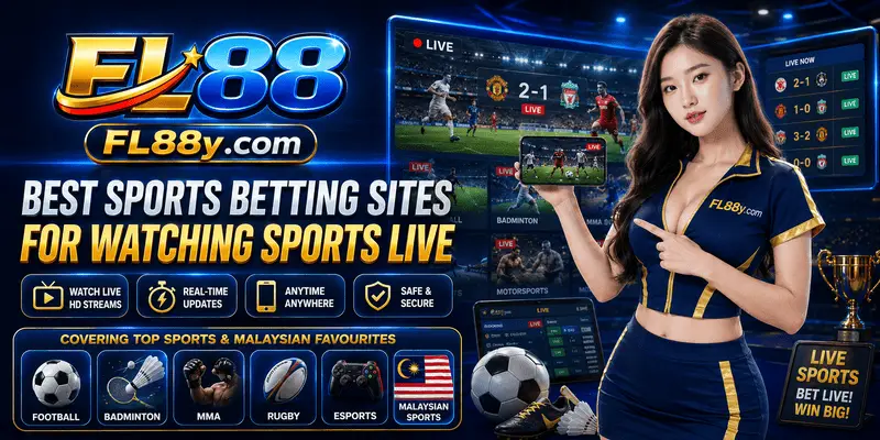 Best sports betting sites for watching live sports in Malaysia with streaming features, betting markets and mobile compatibility