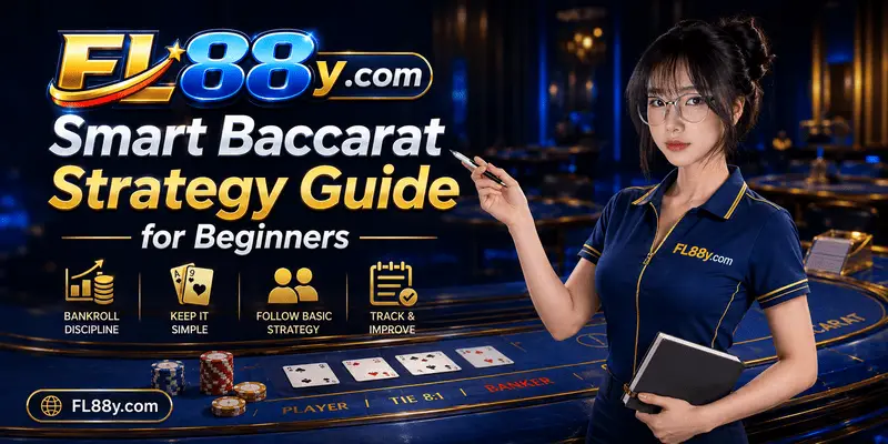 mart baccarat strategy guide for beginners with bankroll control, bet selection, table limits and safer play