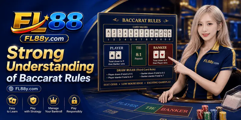 accarat rules explained with Player Banker Tie bets, card values, third-card rules and safer gaming guidance