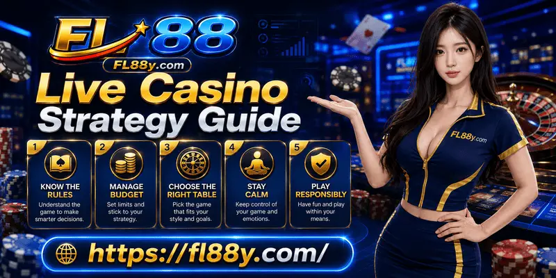 Live casino strategy guide covering game selection, bankroll management, responsible play and informed decision-making.