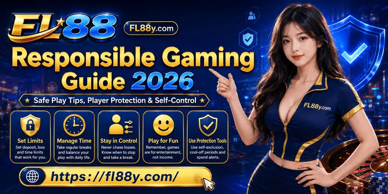 Responsible Gaming Guide 2026 highlighting safe play tips, player protection, bankroll management and healthy gaming habits for adults.