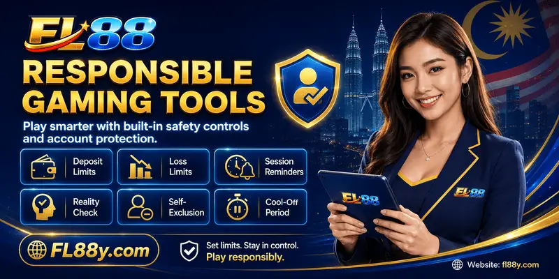 FL88 Malaysia responsible gaming tools with limits, reminders and safe play controls.
