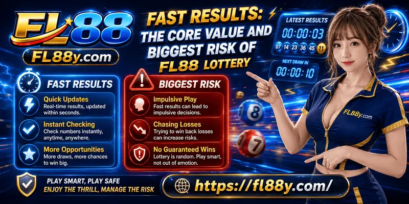 FL88 Lottery fast results highlighting convenient result updates while encouraging informed decisions and responsible participation.