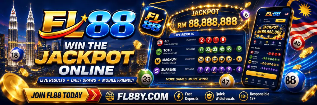 Online lottery advertisements in Malaysia 2026 featuring exciting digital lottery promotions for Malaysian users aged 18+.