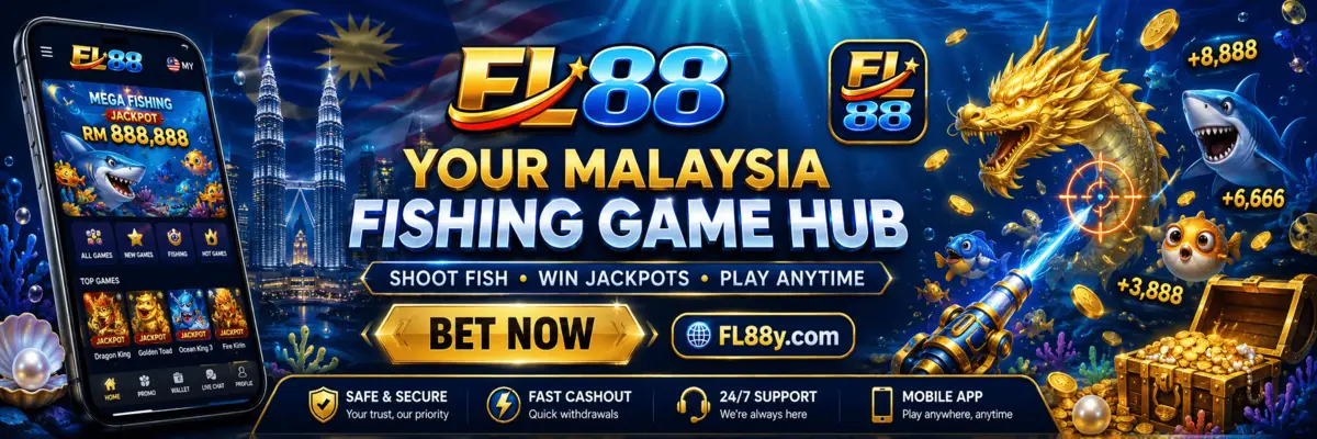 Reputable online fishing club in Malaysia 2026 with exciting fish game entertainment, smooth access, and secure play for users 18+.