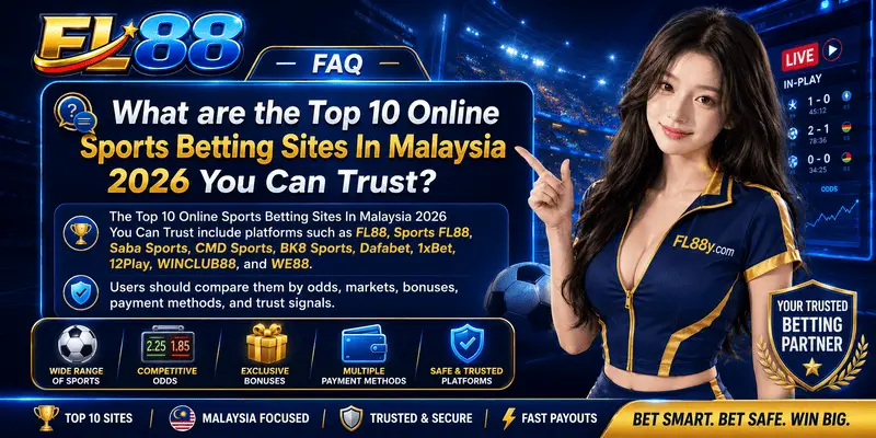 Top 10 trusted online sports betting sites in Malaysia 2026 with safety checks, odds comparison and beginner tips