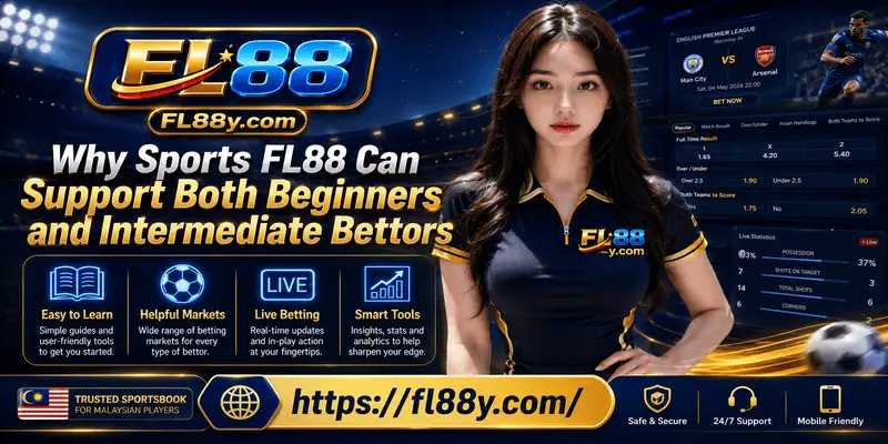 Why Sports FL88 Can Support Both Beginners and Intermediate Bettors