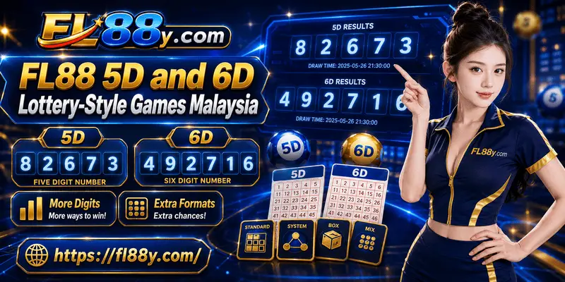 FL88 5D and 6D lottery-style games Malaysia guide covering number formats, result updates and safer play tips.