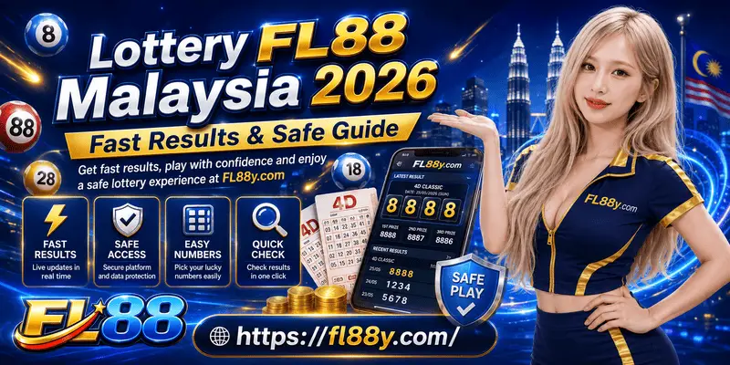 FL88 Lottery Fast Results 2026 showing quick result updates, player benefits, risk awareness and responsible play tips.