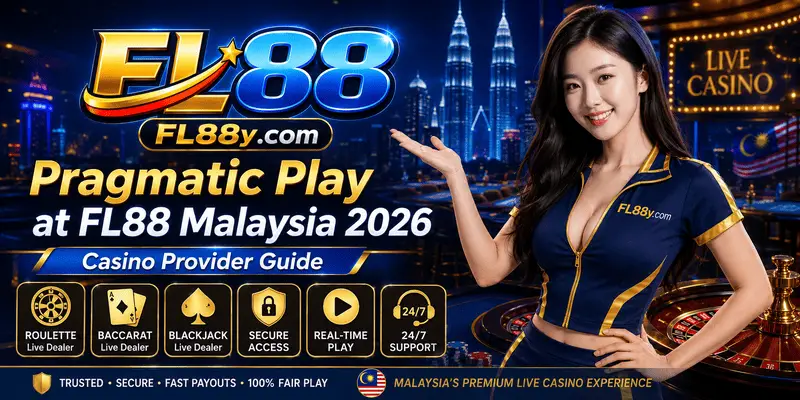 Pragmatic Play at FL88 Malaysia featuring live casino games, secure gameplay, HD streaming and optimized mobile experience for players