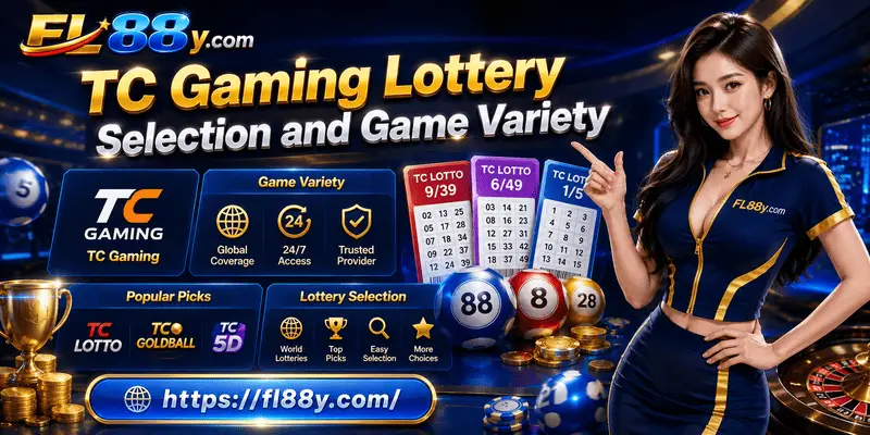 TC Gaming lottery selection and game variety featuring multiple number games, fast results and user-friendly formats.