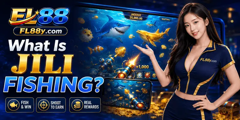 What JILI Fishing is at FL88 Malaysia featuring arcade fish shooting gameplay, interactive underwater targets and intuitive controls