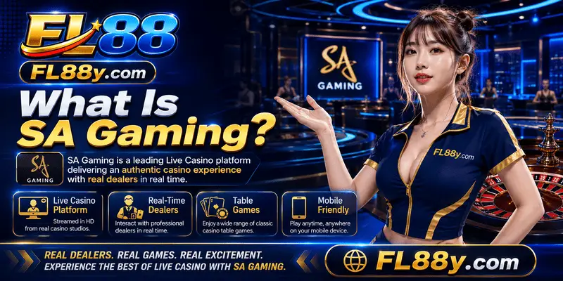 Learn what SA Gaming offers at FL88 Malaysia through live dealer casino games, professional studios and interactive gaming technology